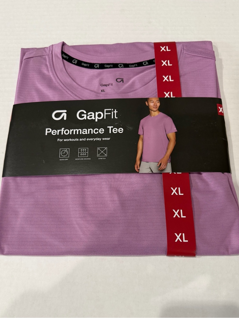 GAP GapFit Performance Tee - Lilac